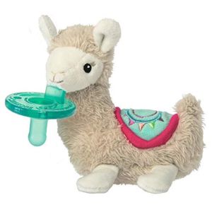 Nuby Snuggleez Plush - Llama Pacifier