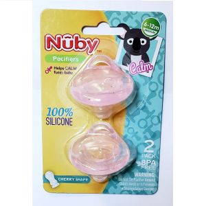 Nuby Round Pacifier 2 Pack