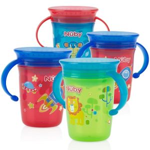 Nuby 360 Wonder Cups 4 Pk 