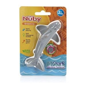 Nuby Shark Massager Toothbrush