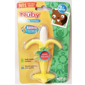 Nuby Silicone Banana Teether