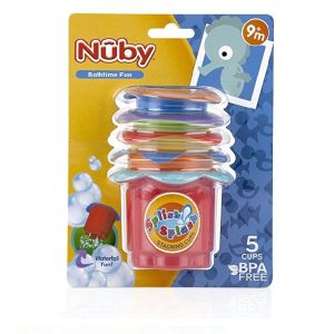 Nuby Splish Splash Stackable Bath Toy