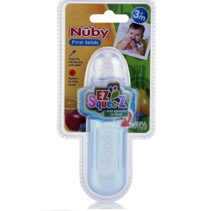Nuby Mini Squeeze Feeder With Cover