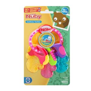 Nuby Icy Bite Keys Soothing Teether