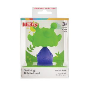 Nuby Bobble Head Character Teethers, Assorted